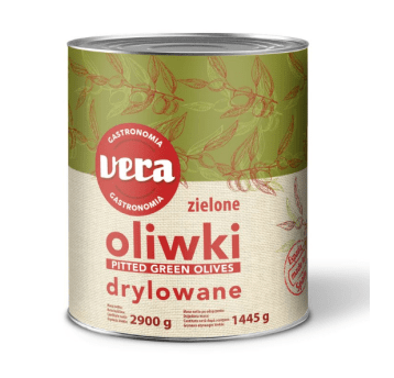VERA Oliwki zielone drylowane 3000/1450g PUSZKA