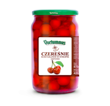 VT Czereśnia koktajlowa czerwona 870g K/4