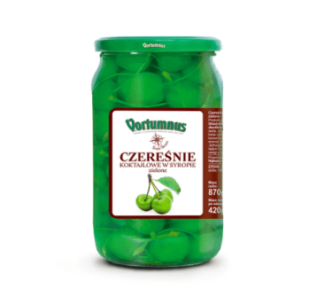 VT Czereśnia koktajlowa zielona 870g K/4