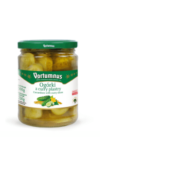 VT Ogórki curry plastry 500g