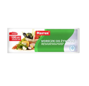 Woreczki foliowe 25x35 MASTER S011 A'100