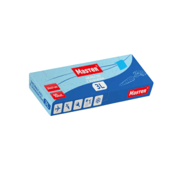 Woreczki z suwakiem MASTER S213 3L A'10 K/25